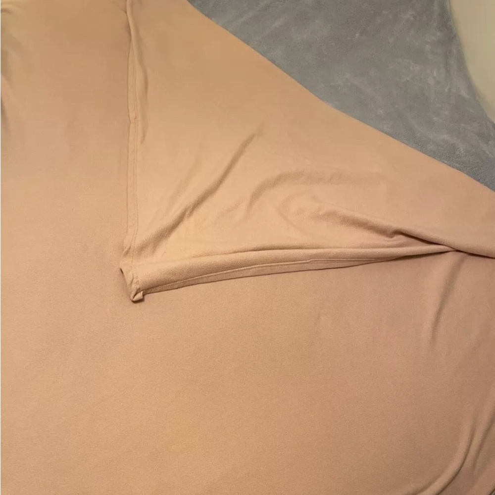 Ashby Fleece Blanket Full size Beige Color
